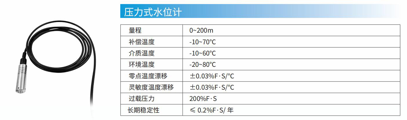 壓力式水位計